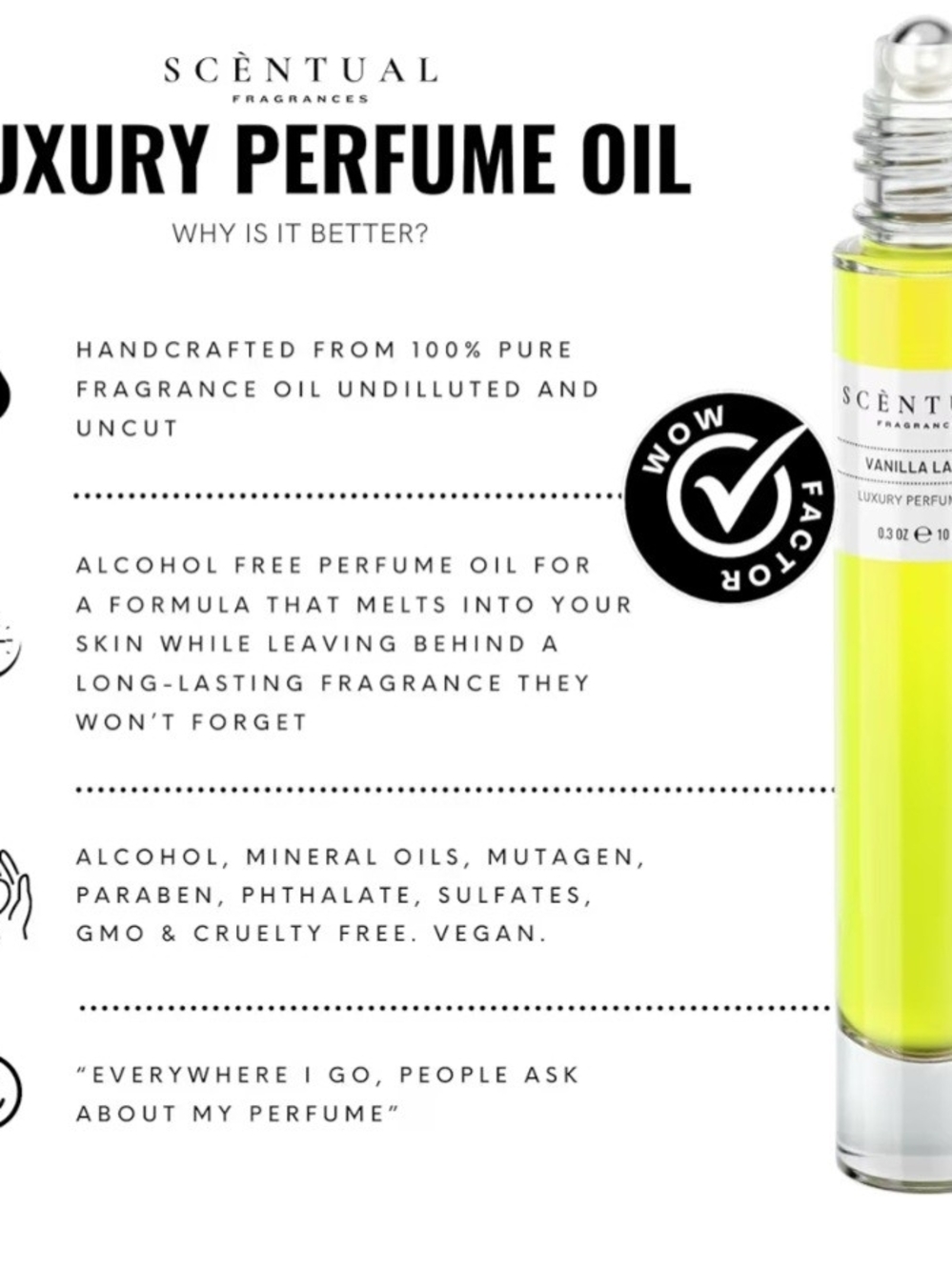 Scentual Mist & Rollerball. Mirage of Her Ultra-Concentrated Perfume Mist - Picture 4 of 4